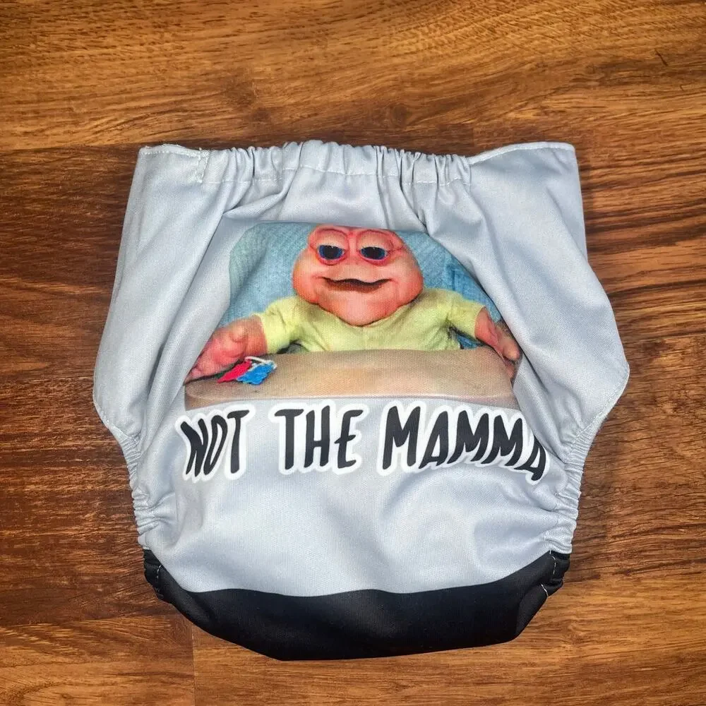 GoGreen Cloth Diaper Dinosaurs Baby Sinclair Reusable Unisex 90s